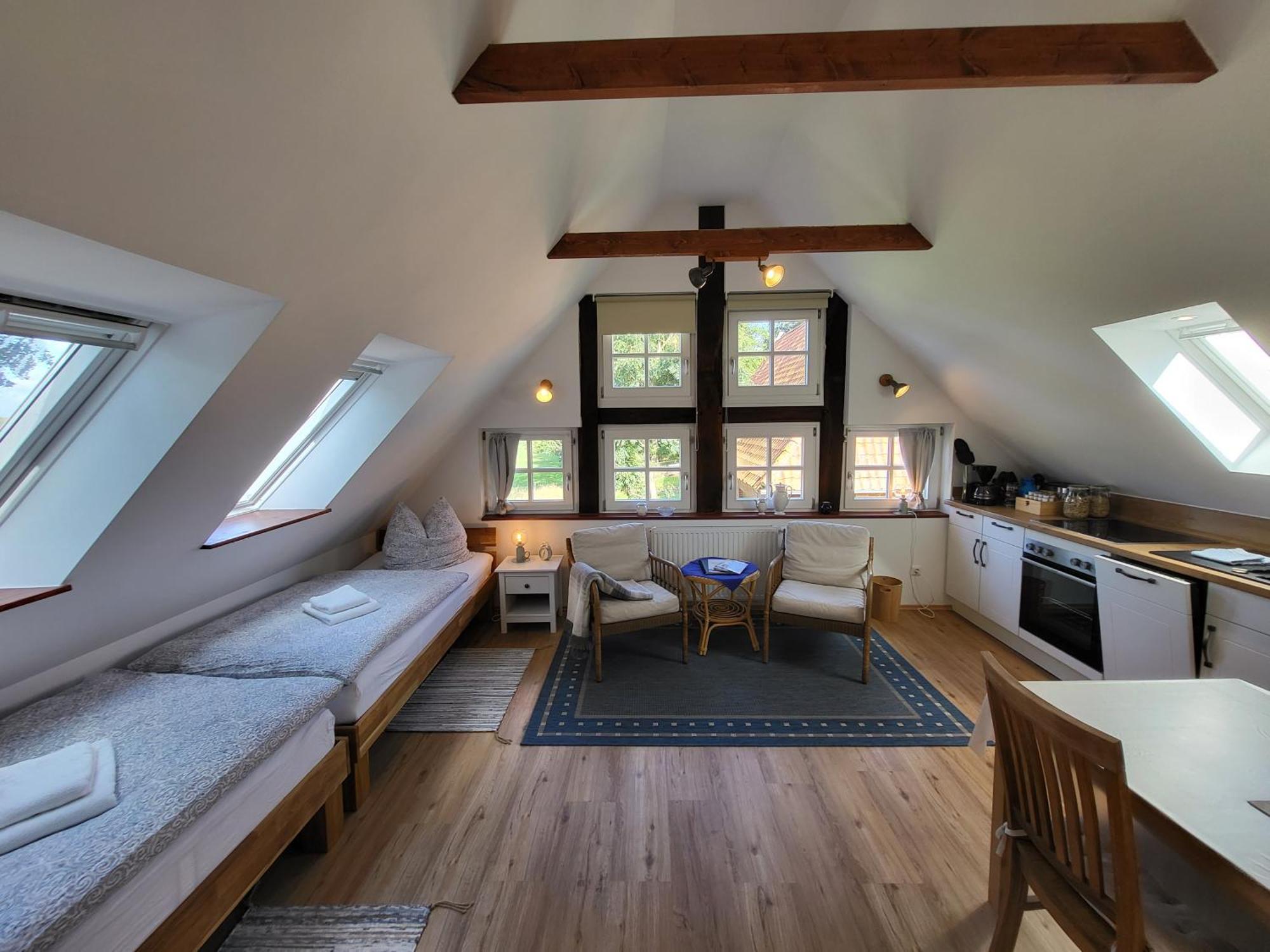Altes Backhaus Bauernhof Vogel Apartment Rohrsen